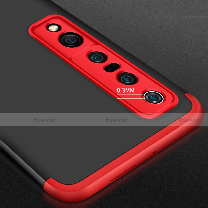 Hard Rigid Plastic Matte Finish Front and Back Cover Case 360 Degrees P01 for Xiaomi Mi 10 Pro