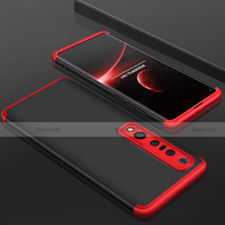 Hard Rigid Plastic Matte Finish Front and Back Cover Case 360 Degrees P01 for Xiaomi Mi 10 Pro