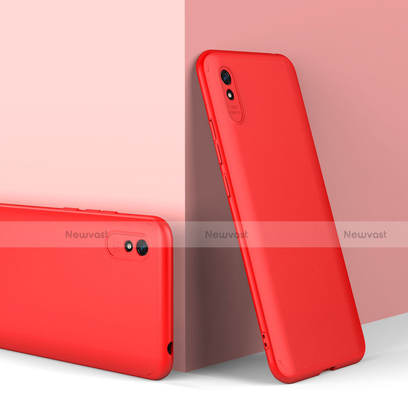 Hard Rigid Plastic Matte Finish Front and Back Cover Case 360 Degrees P01 for Xiaomi Redmi 9AT