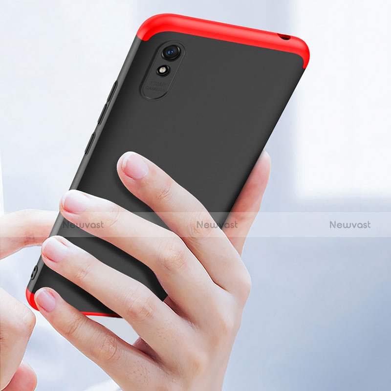 Hard Rigid Plastic Matte Finish Front and Back Cover Case 360 Degrees P01 for Xiaomi Redmi 9i