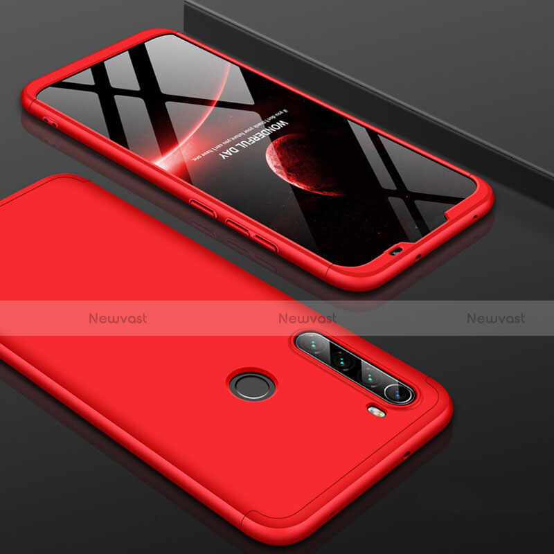 Hard Rigid Plastic Matte Finish Front and Back Cover Case 360 Degrees P01 for Xiaomi Redmi Note 8 (2021)