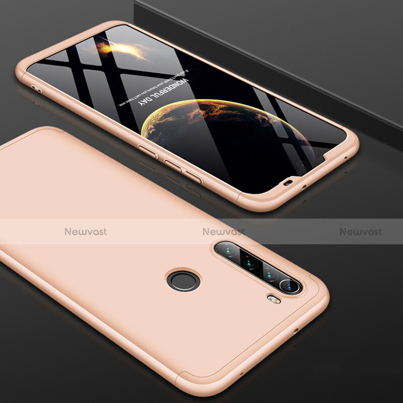 Hard Rigid Plastic Matte Finish Front and Back Cover Case 360 Degrees P01 for Xiaomi Redmi Note 8T