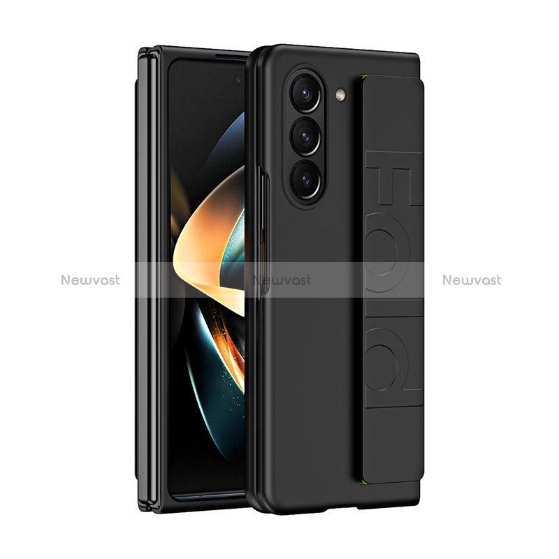 Hard Rigid Plastic Matte Finish Front and Back Cover Case 360 Degrees QH3 for Samsung Galaxy Z Fold5 5G