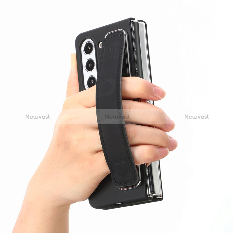 Hard Rigid Plastic Matte Finish Front and Back Cover Case 360 Degrees SD3 for Samsung Galaxy Z Fold5 5G