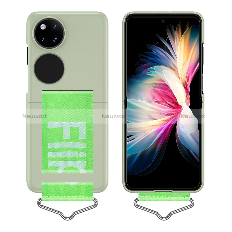 Hard Rigid Plastic Matte Finish Front and Back Cover Case 360 Degrees Z01L for Huawei Pocket S