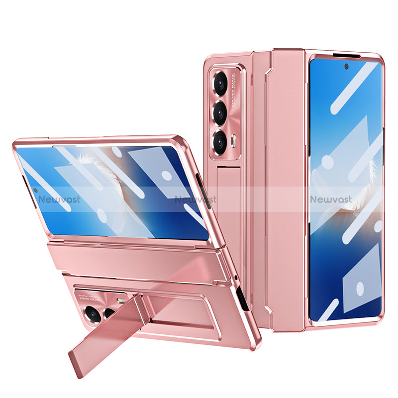 Hard Rigid Plastic Matte Finish Front and Back Cover Case 360 Degrees ZL1 for Huawei Honor Magic Vs2 5G