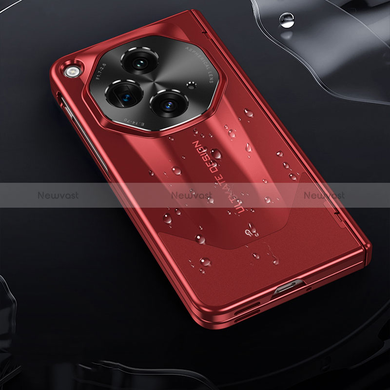 Hard Rigid Plastic Matte Finish Front and Back Cover Case 360 Degrees ZL1 for Oppo Find N3 5G