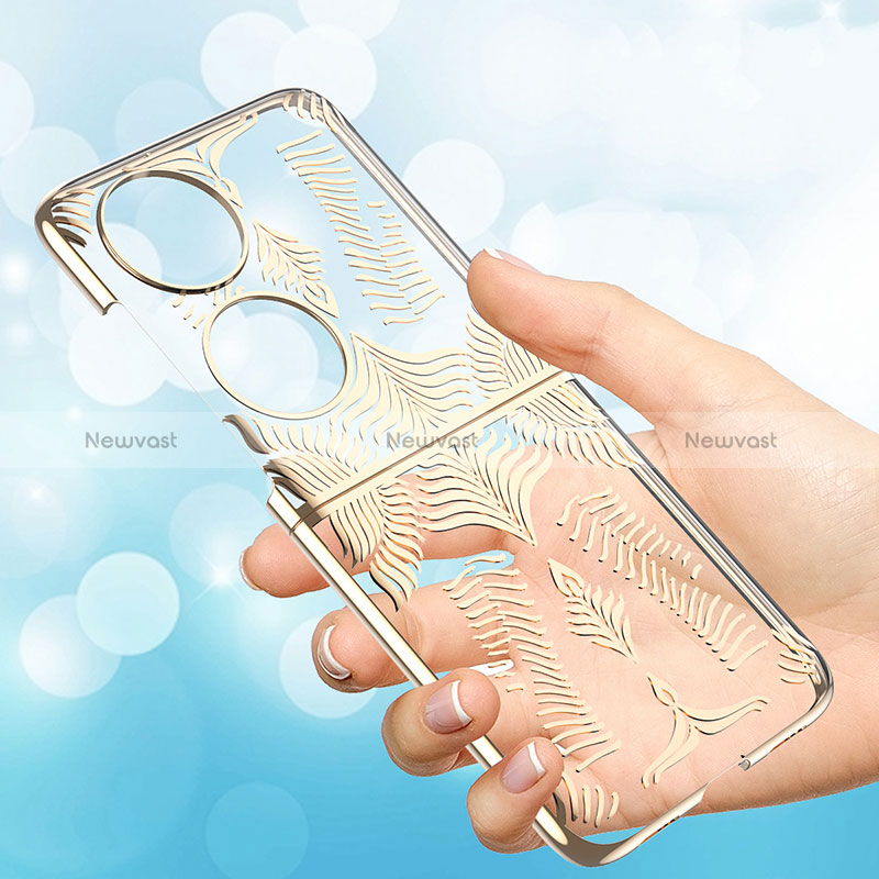 Hard Rigid Plastic Matte Finish Front and Back Cover Case 360 Degrees ZL4 for Huawei P60 Pocket