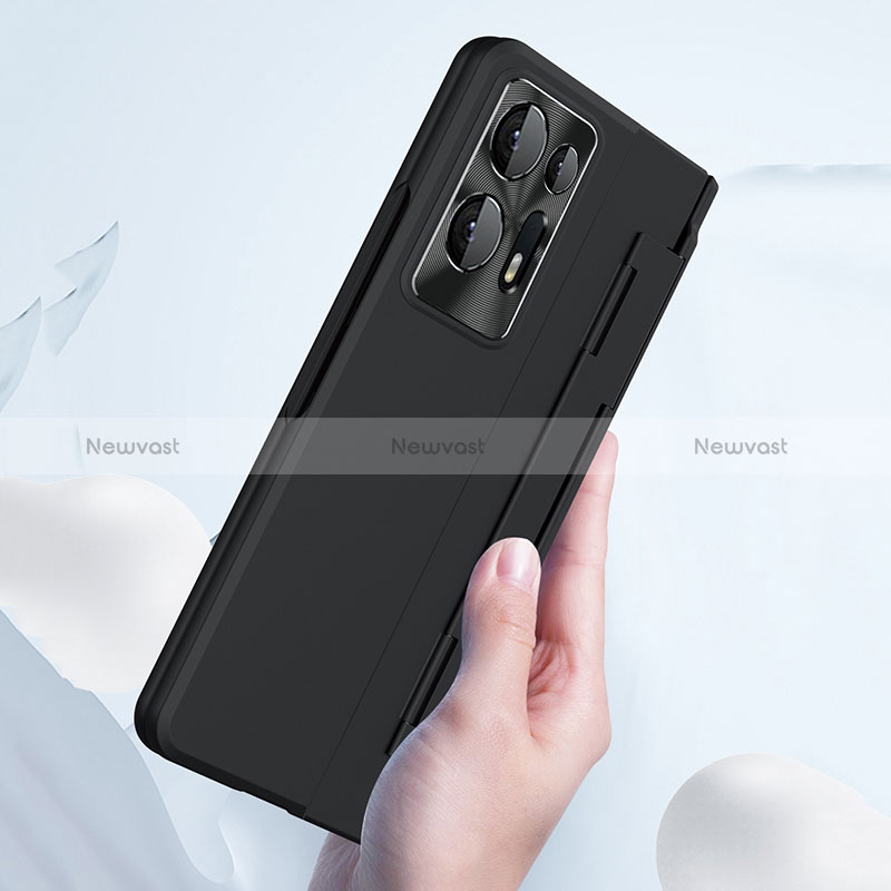 Hard Rigid Plastic Matte Finish Front and Back Cover Case 360 Degrees ZL8 for Oppo Find N2 5G