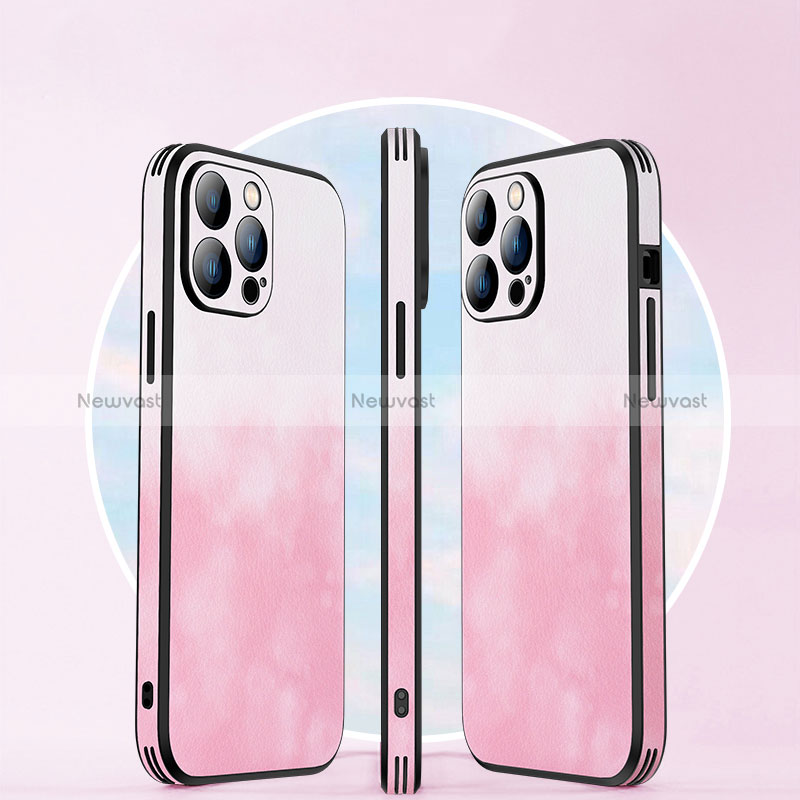 Hard Rigid Plastic Matte Finish Gradient Case Back Cover AT2 for Apple iPhone 13 Pro Max