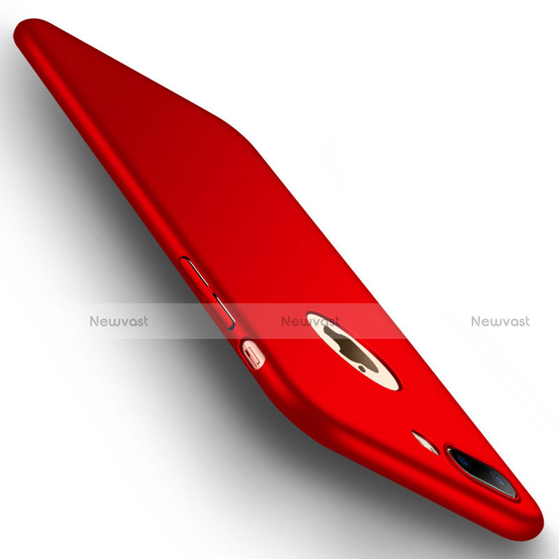 Hard Rigid Plastic Matte Finish Snap On Case C01 for Apple iPhone 7 Plus Red