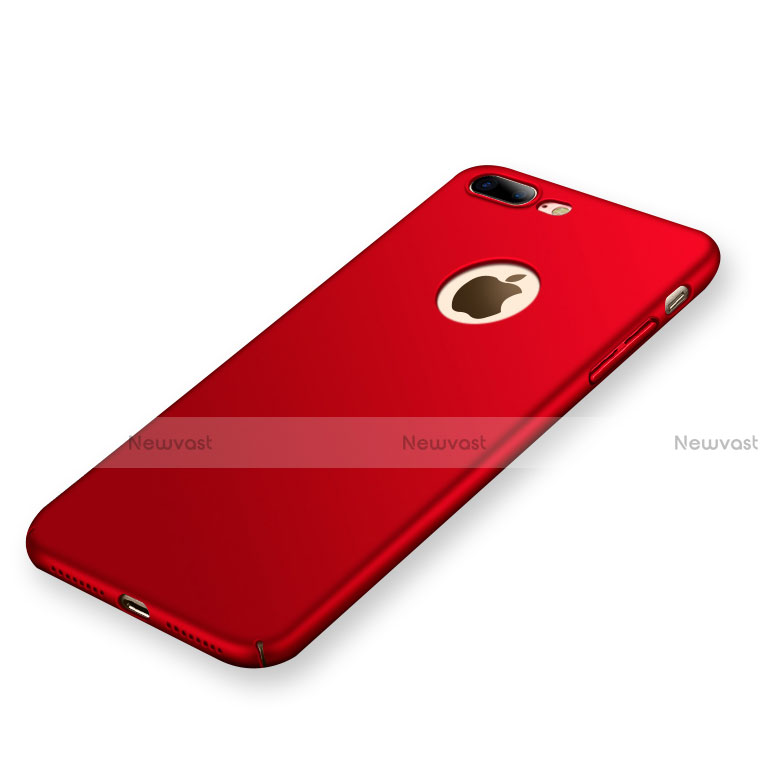 Hard Rigid Plastic Matte Finish Snap On Case C01 for Apple iPhone 7 Plus Red