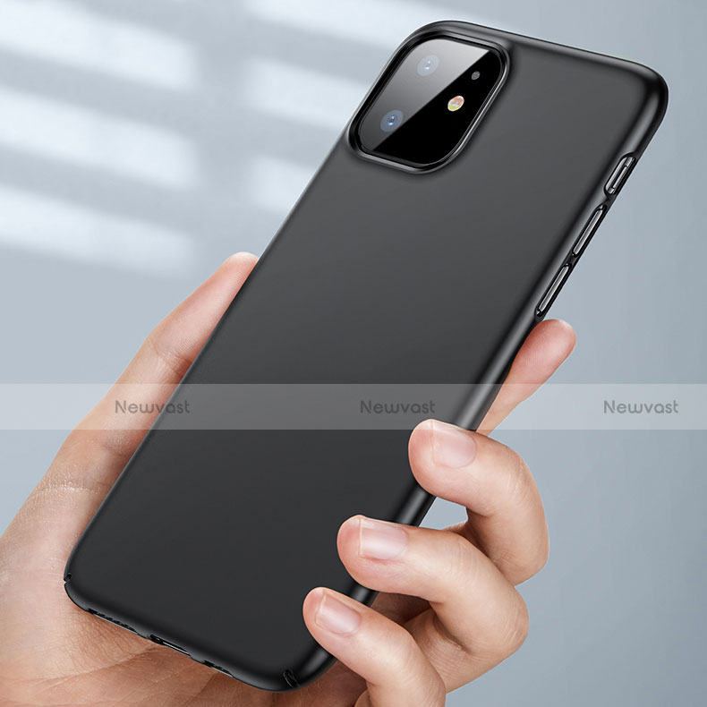 Hard Rigid Plastic Matte Finish Snap On Case for Apple iPhone 11 Black