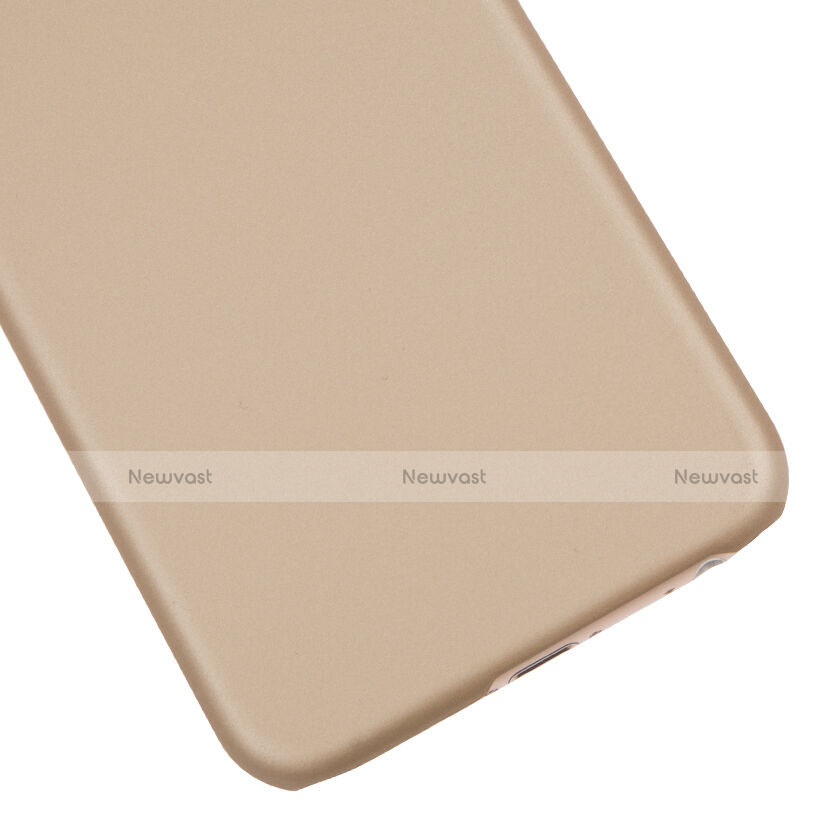 Hard Rigid Plastic Matte Finish Snap On Case for Apple iPhone 6 Gold