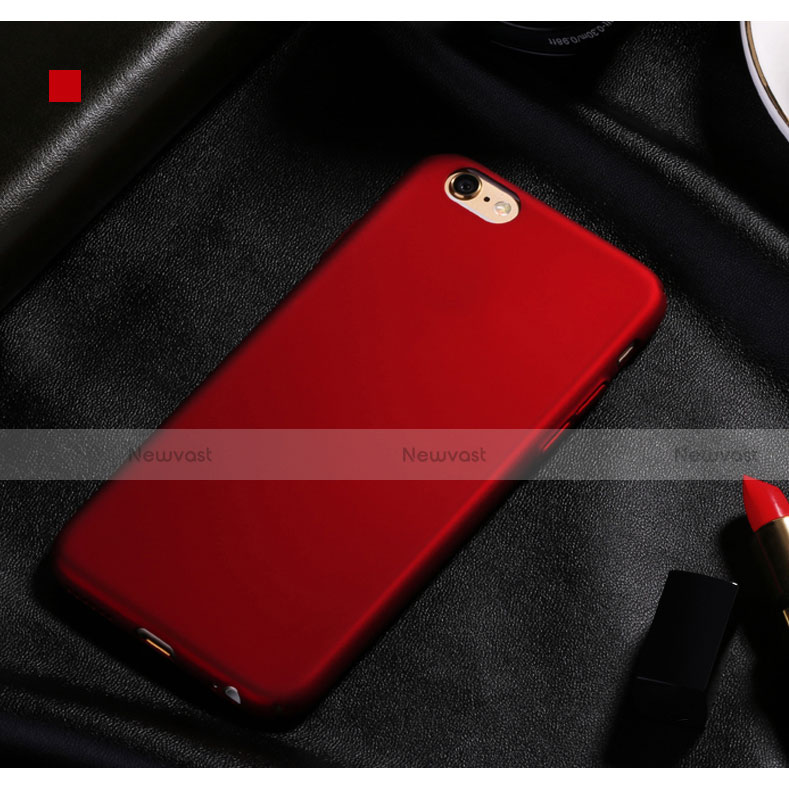 Hard Rigid Plastic Matte Finish Snap On Case for Apple iPhone 6 Plus Red