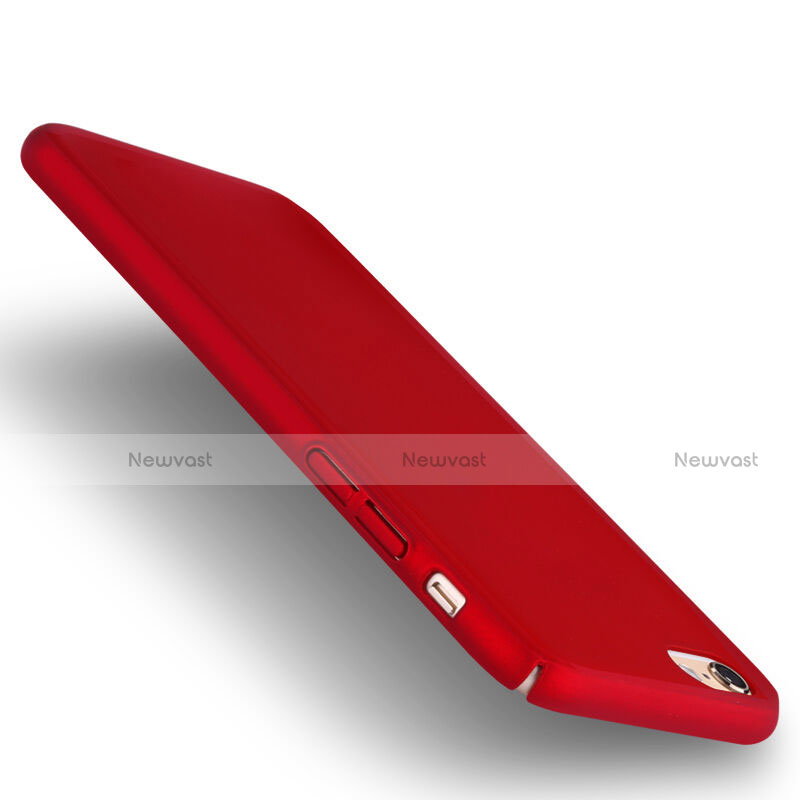 Hard Rigid Plastic Matte Finish Snap On Case for Apple iPhone 6 Red