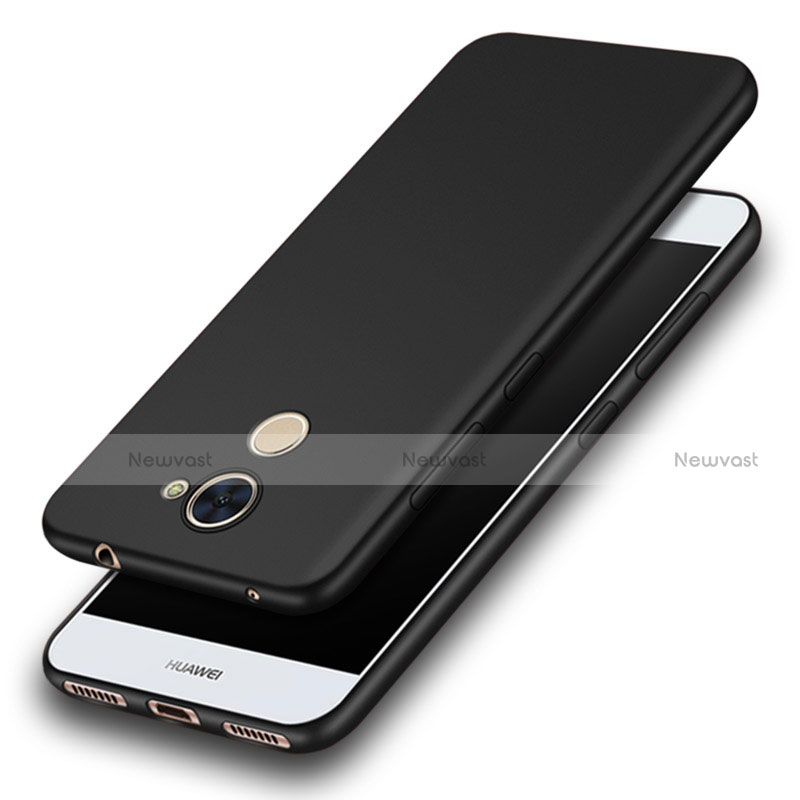 Hard Rigid Plastic Matte Finish Snap On Case for Huawei Enjoy 7 Plus Black