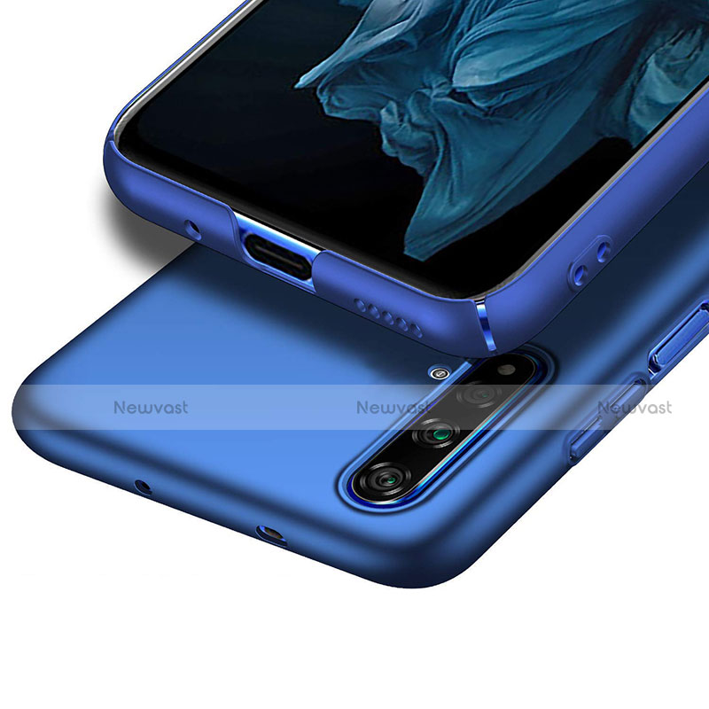 Hard Rigid Plastic Matte Finish Snap On Case for Huawei Honor 20S Blue