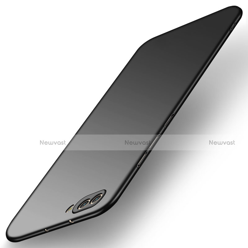 Hard Rigid Plastic Matte Finish Snap On Case for Huawei Honor V10 Black
