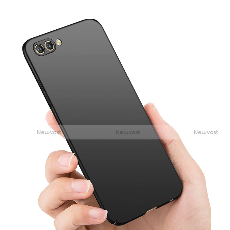 Hard Rigid Plastic Matte Finish Snap On Case for Huawei Honor V10 Black