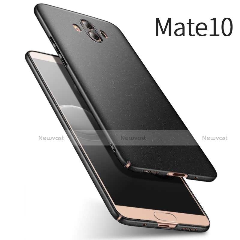 Hard Rigid Plastic Matte Finish Snap On Case for Huawei Mate 10 Black