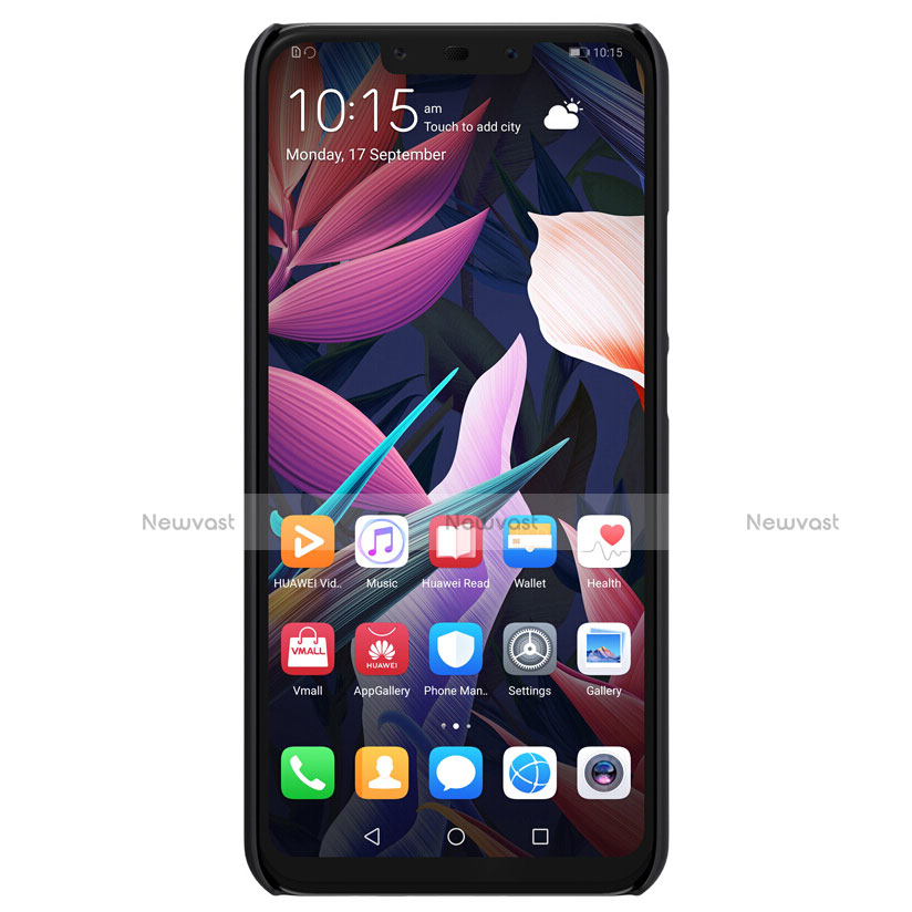 Hard Rigid Plastic Matte Finish Snap On Case for Huawei Mate 20 Lite Black