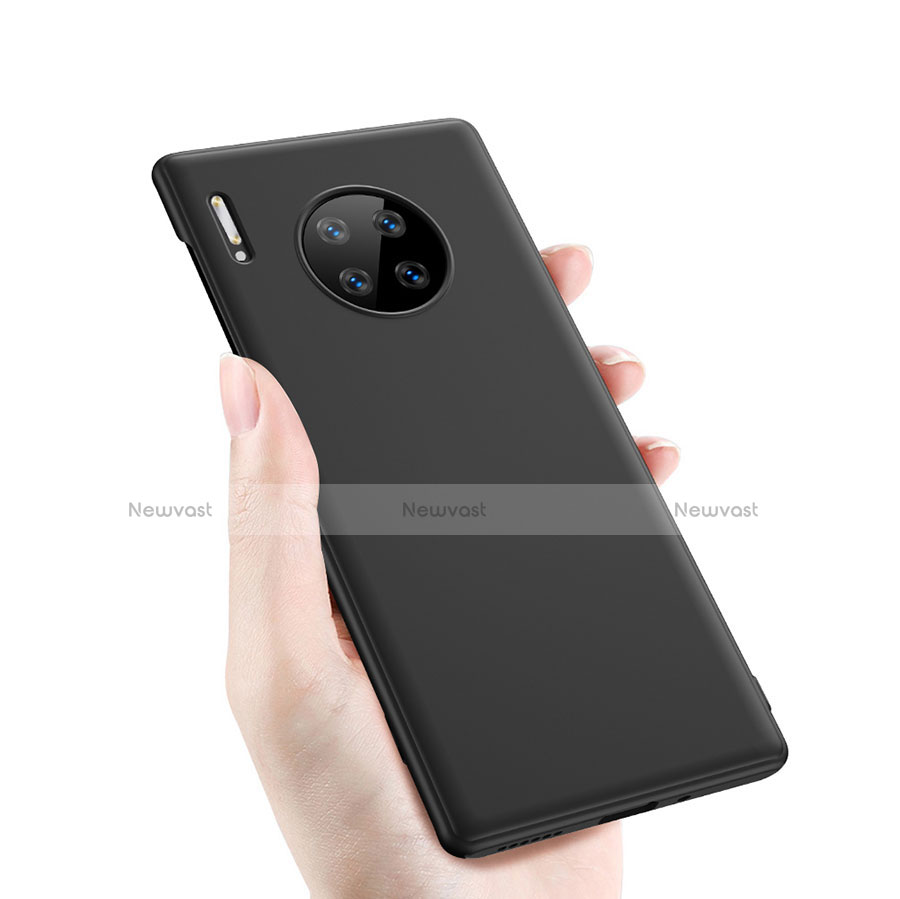 Hard Rigid Plastic Matte Finish Snap On Case for Huawei Mate 30 Black