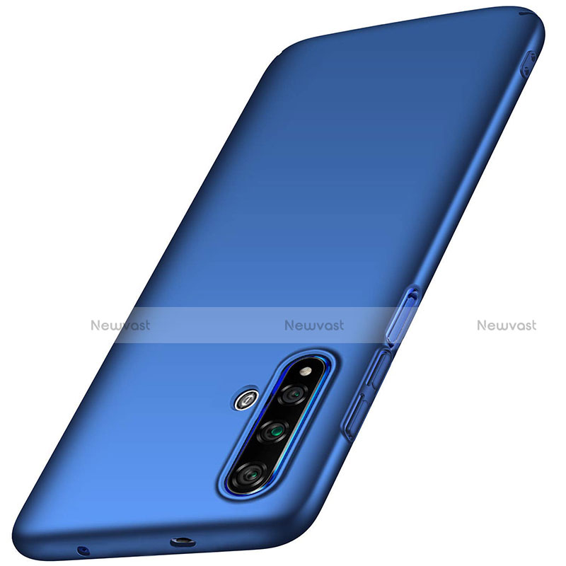 Hard Rigid Plastic Matte Finish Snap On Case for Huawei Nova 5T Blue