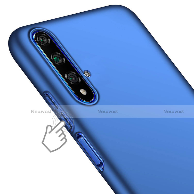 Hard Rigid Plastic Matte Finish Snap On Case for Huawei Nova 5T Blue