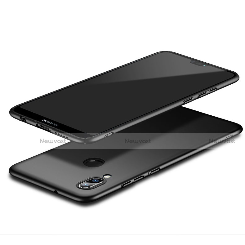 Hard Rigid Plastic Matte Finish Snap On Case for Huawei P20 Lite Black