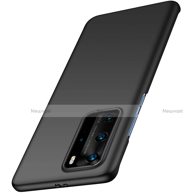 Hard Rigid Plastic Matte Finish Snap On Case for Huawei P40 Pro Black