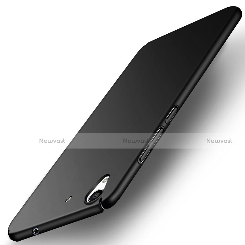 Hard Rigid Plastic Matte Finish Snap On Case for Huawei Y6 II 5 5 Black