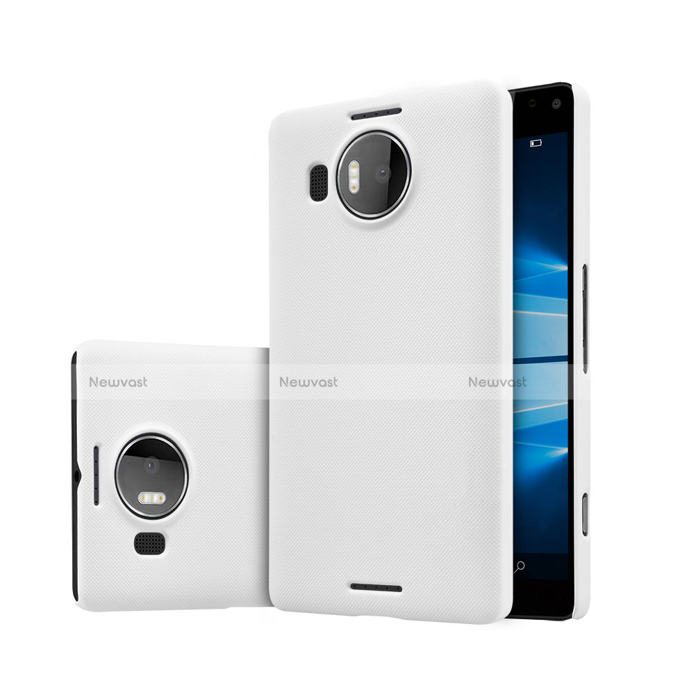 Hard Rigid Plastic Matte Finish Snap On Case for Microsoft Lumia 950 XL White