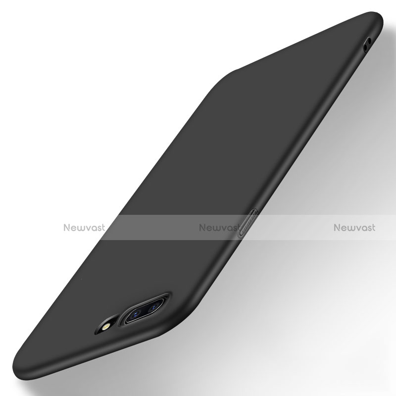 Hard Rigid Plastic Matte Finish Snap On Case for OnePlus 5 Black