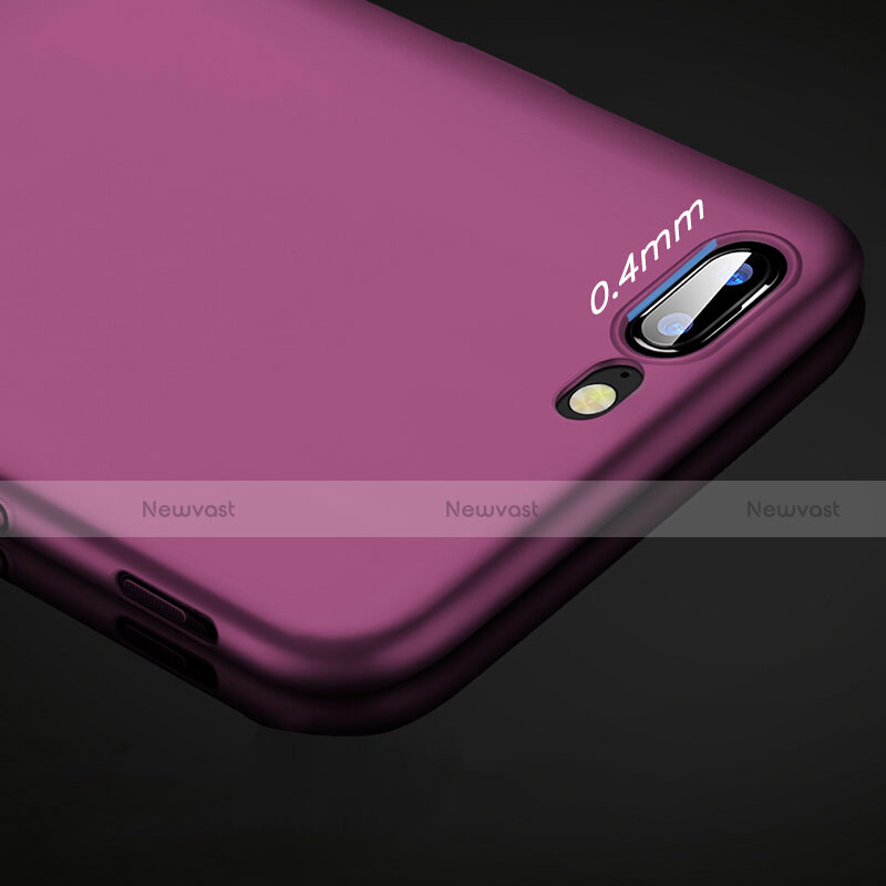 Hard Rigid Plastic Matte Finish Snap On Case for OnePlus 5 Purple