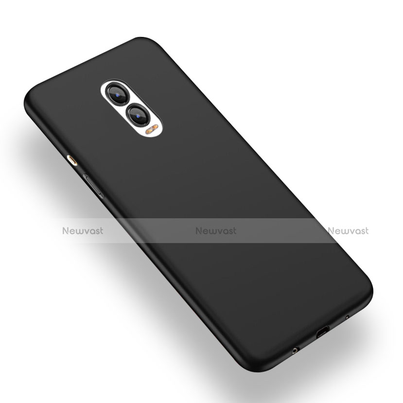 Hard Rigid Plastic Matte Finish Snap On Case for Samsung Galaxy C8 C710F Black