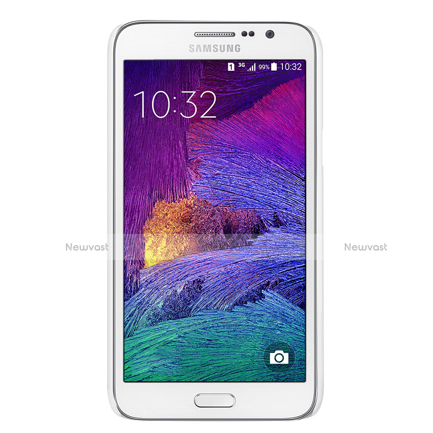 Hard Rigid Plastic Matte Finish Snap On Case for Samsung Galaxy Grand Max SM-G720 White