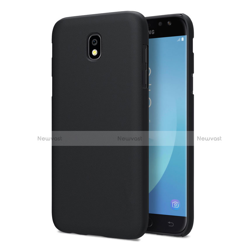 Hard Rigid Plastic Matte Finish Snap On Case for Samsung Galaxy J7 Pro Black