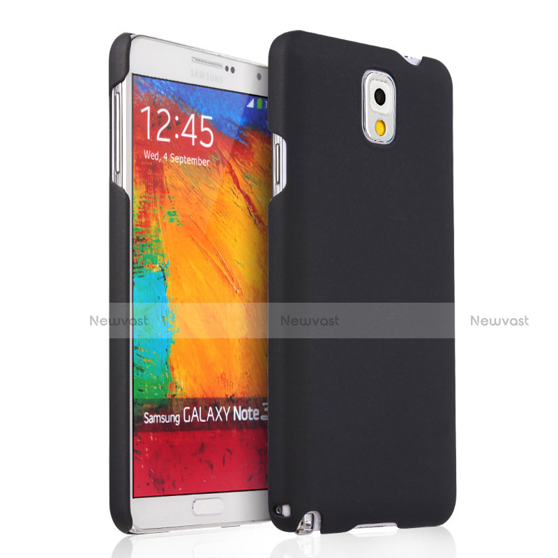 Hard Rigid Plastic Matte Finish Snap On Case for Samsung Galaxy Note 3 N9000 Black