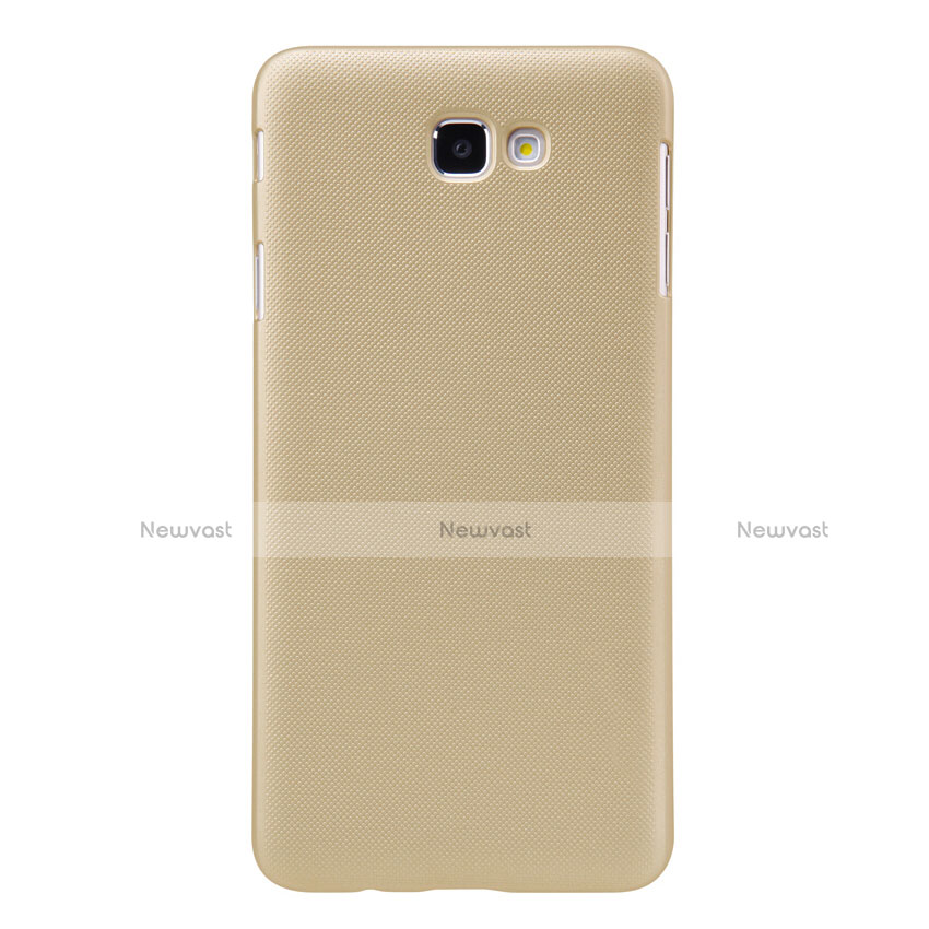 Hard Rigid Plastic Matte Finish Snap On Case for Samsung Galaxy On7 (2016) G6100 Gold