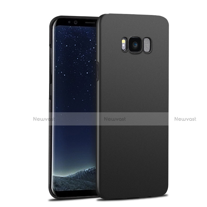 Hard Rigid Plastic Matte Finish Snap On Case for Samsung Galaxy S8 Plus Black