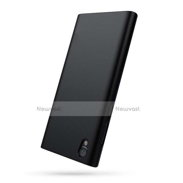 Hard Rigid Plastic Matte Finish Snap On Case for Sony Xperia L1 Black