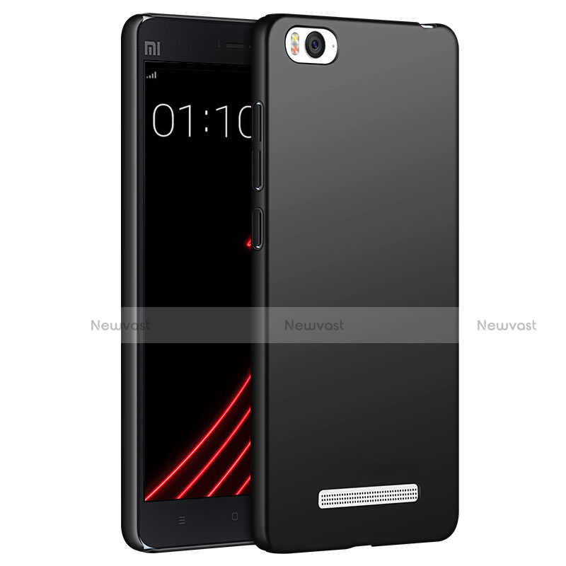 Hard Rigid Plastic Matte Finish Snap On Case for Xiaomi Mi 4C Black