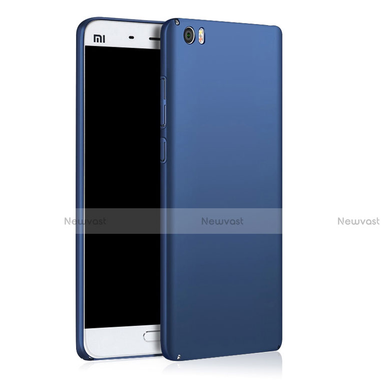 Hard Rigid Plastic Matte Finish Snap On Case for Xiaomi Mi 5 Blue