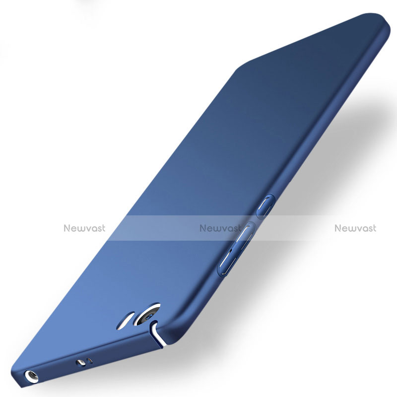 Hard Rigid Plastic Matte Finish Snap On Case for Xiaomi Mi 5 Blue