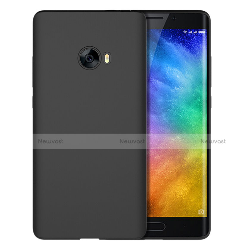 Hard Rigid Plastic Matte Finish Snap On Case for Xiaomi Mi Note 2 Special Edition Black