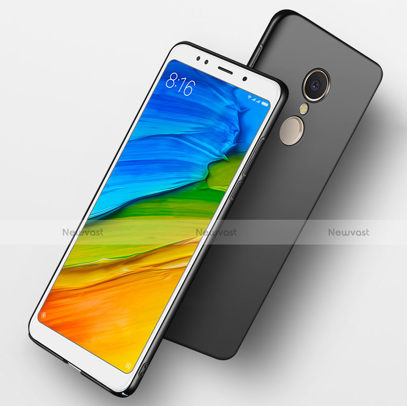 Hard Rigid Plastic Matte Finish Snap On Case for Xiaomi Redmi 5 Black