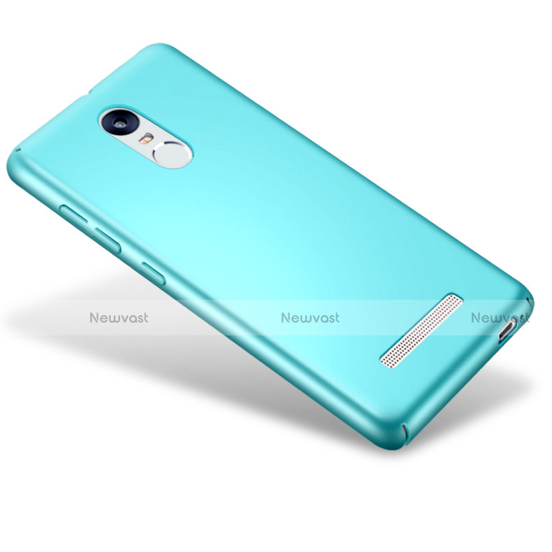 Hard Rigid Plastic Matte Finish Snap On Case for Xiaomi Redmi Note 3 Pro Sky Blue