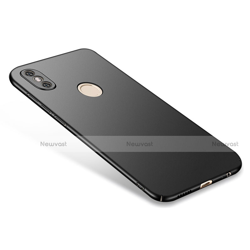 Hard Rigid Plastic Matte Finish Snap On Case for Xiaomi Redmi Note 5 Pro Black