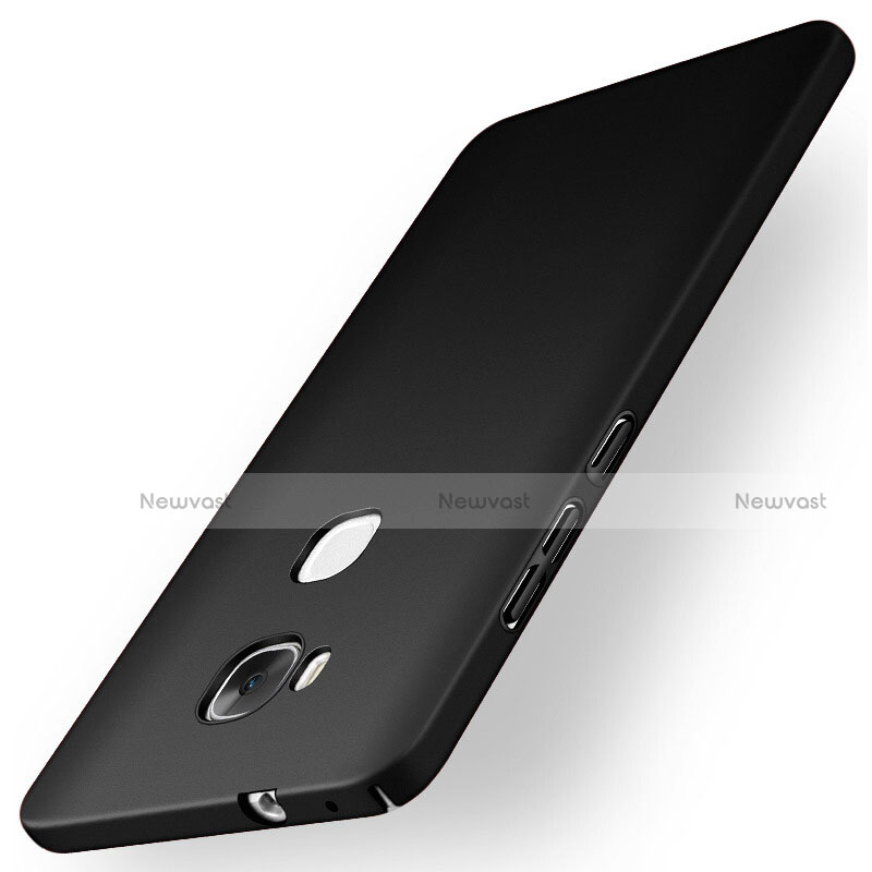 Hard Rigid Plastic Matte Finish Snap On Case M01 for Huawei GR5 Black